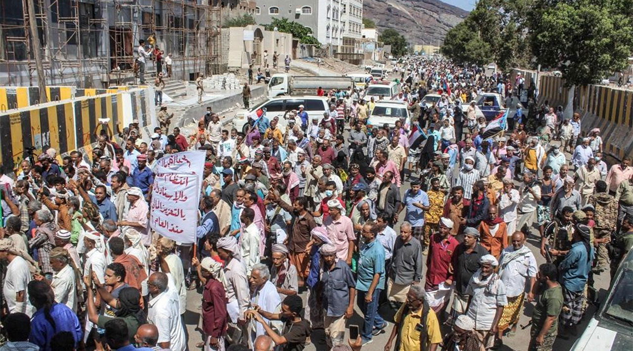 أول تعليق سعودي على اقتحام قصر معاشيق في عدن اليمن الان